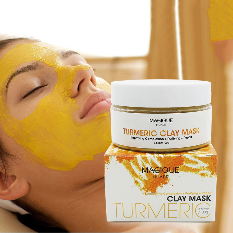 Turmeric clay mask