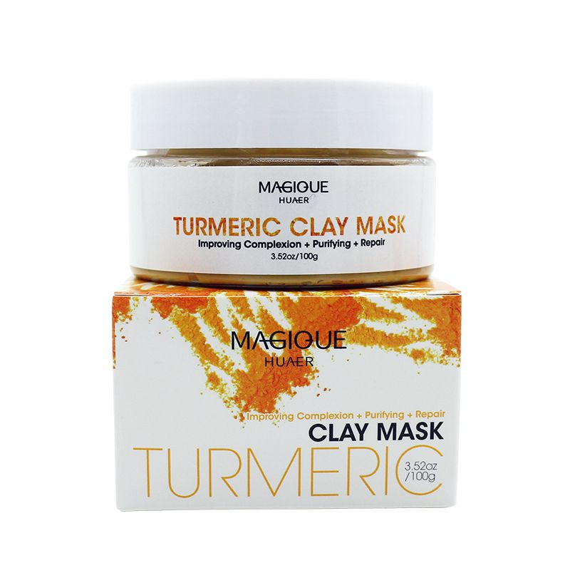 Turmeric clay mask