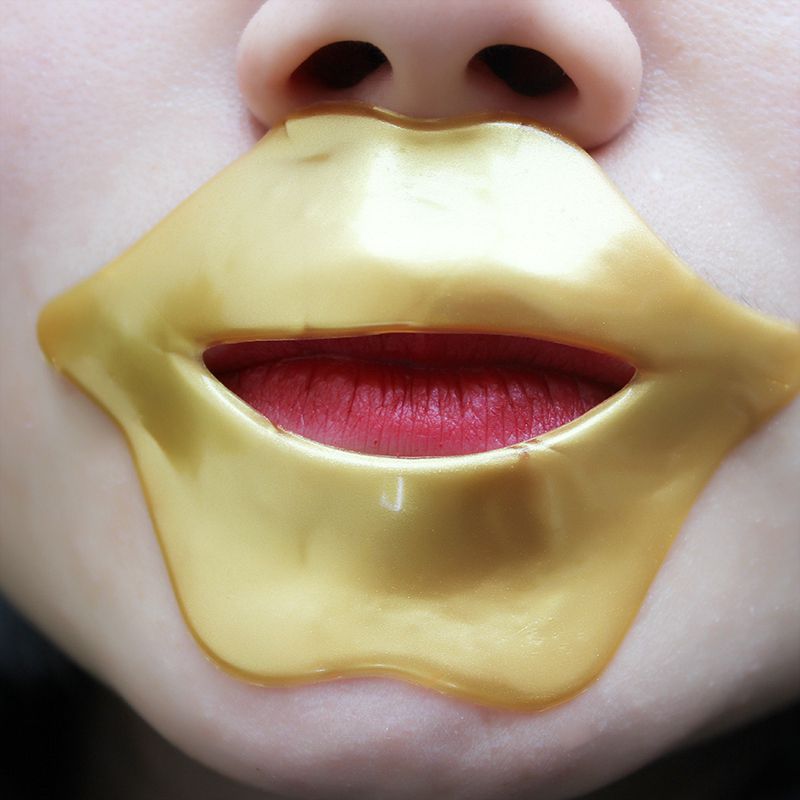 24K gold Collagen Lip Mask