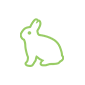Sin pruebas con animales